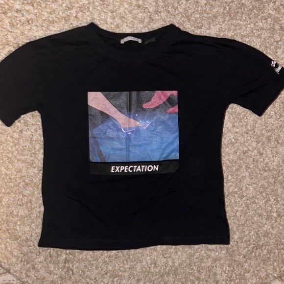 NWOT ZARA Trafaluc Disney Princess T-Shirt Graphic Cinderella EXPECTATION - Picture 2 of 6